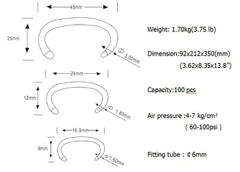 Zinc-Coated Wire C Hog Rings