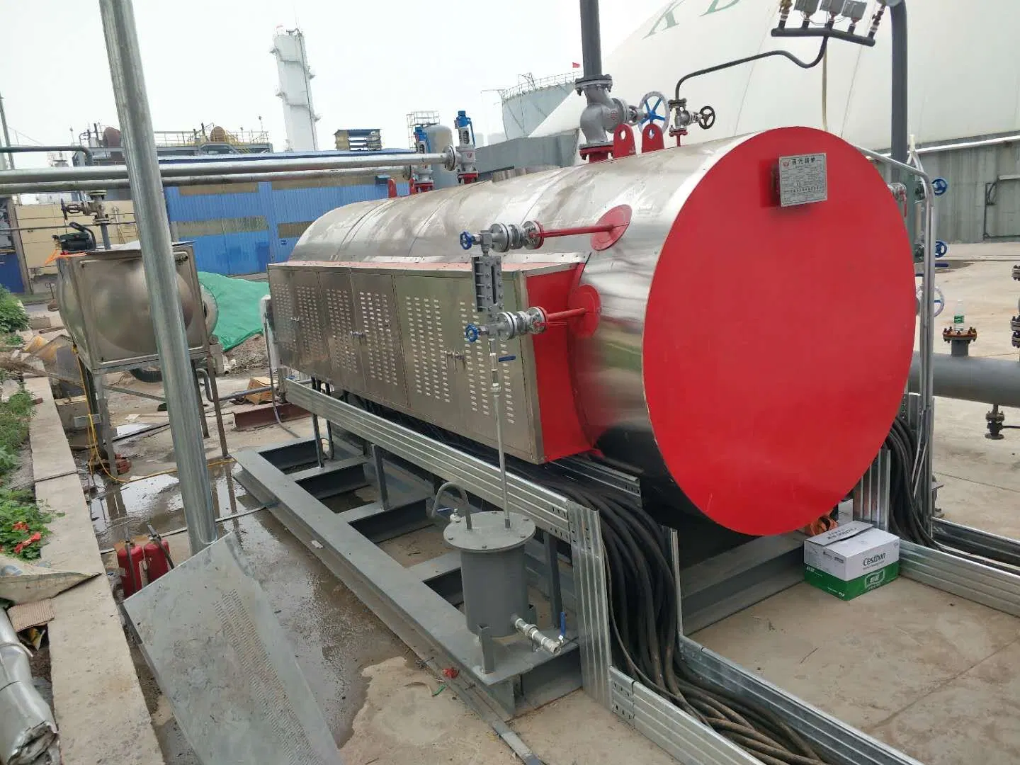 Industrial 1500kg Electric Steam Generator for Food Factory