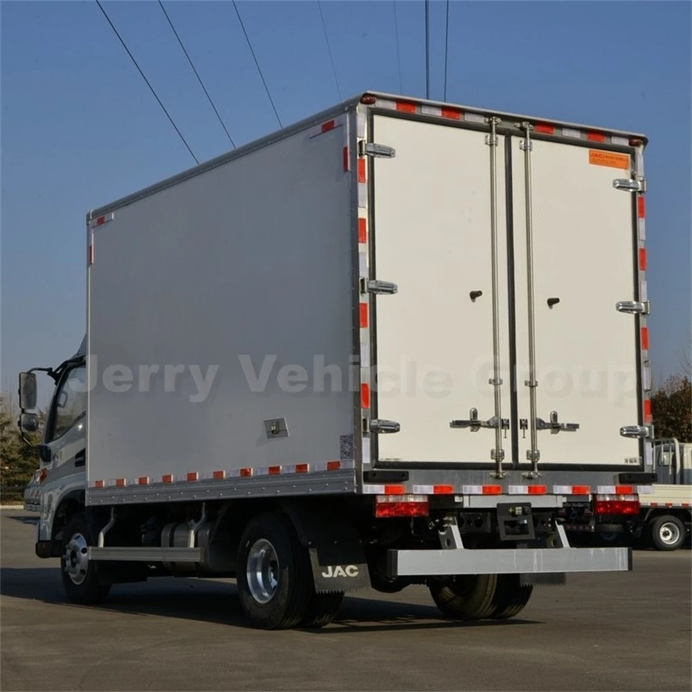 Small Mini Refrigerator Truck Freezer Van Truck Refrigerated Van Box Truck for Transporting Meat Vegetable Ice Cream