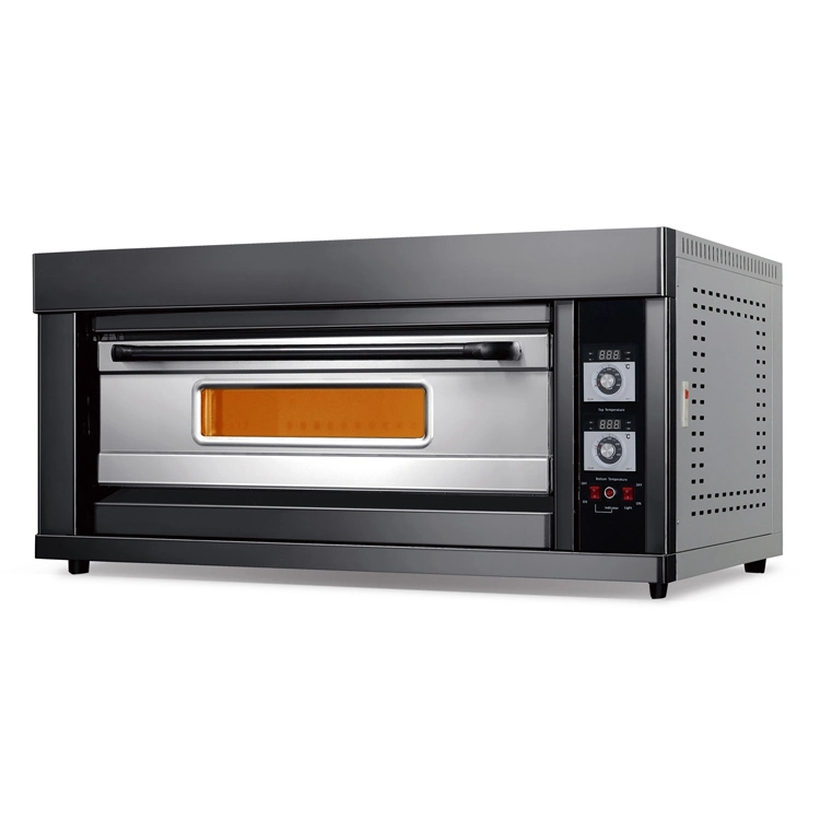 High-Temperature Stainless Steel All Glass Windows Commercial Kitchen Deck Oven