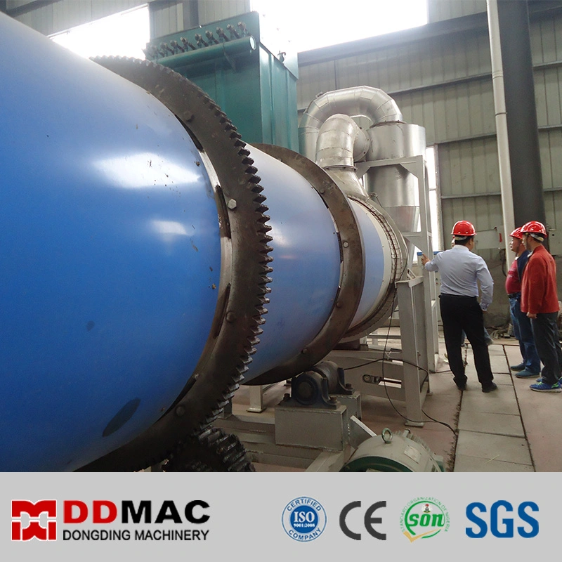 Sugar Cane Bagasse Sawdust Wood Chips Biomass Rotary Drum Dryer Industrial Rotary Dryer Machine Price