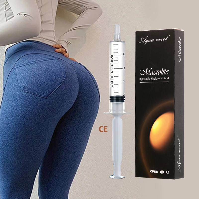 Aqua Secret entrecruzado Hylauronic ácido Hialurónico relleno Dermal 10ml Inyectable para Butt