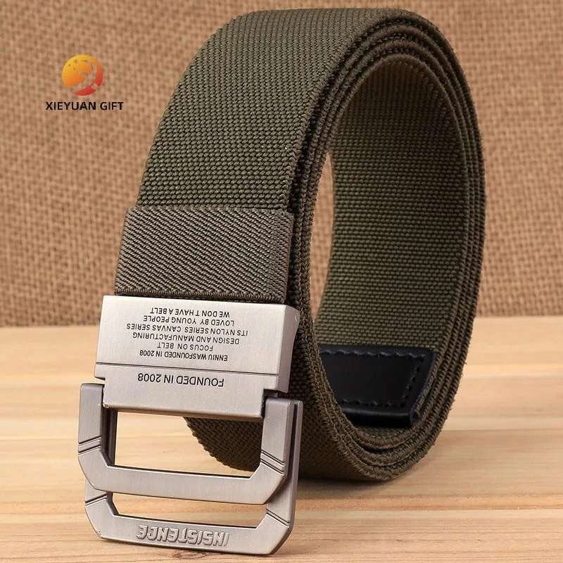 Original Factory High quality/High cost performance  Training Outdoor Sports Belt Black Brown Custom Genuine Leather Belts for Men Belt Buckle Casual Belt