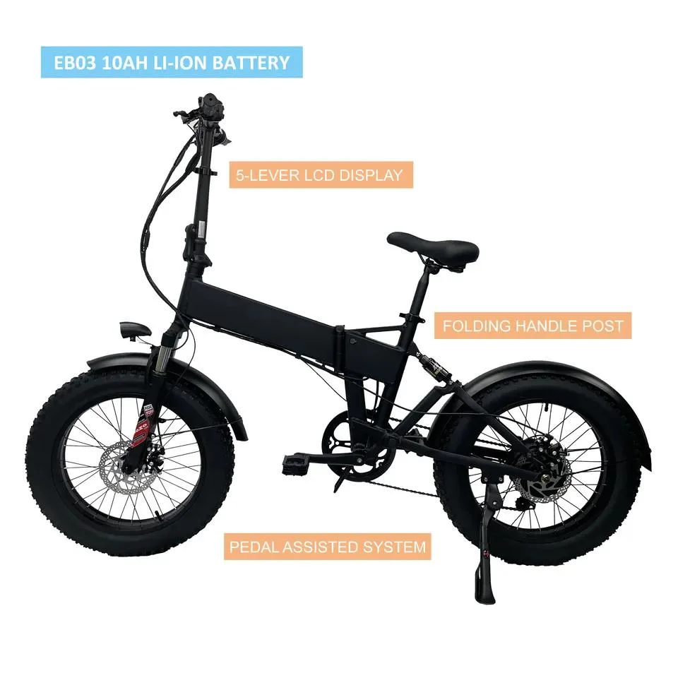 Precio de fábrica 20* de la montaña de aleación de aluminio bicicleta eléctrica E Fram Eelectric Bicycly