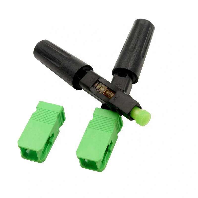 FTTH Waterproof Mini Sc Fiber Optic Fast Connector