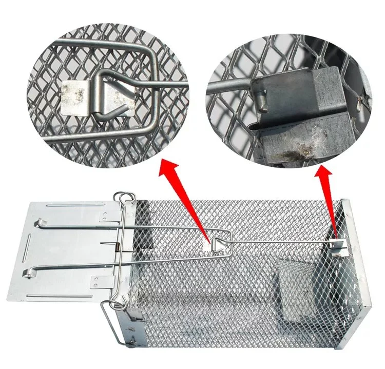 High Safety Caught Animal Metal Wire Mesh Cage