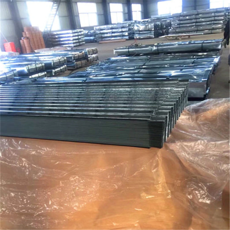 0,19 mm de Burkina Faso laminadas a frio de ferro de metal corrugado Chapa de Aço Galvanizado Tecto