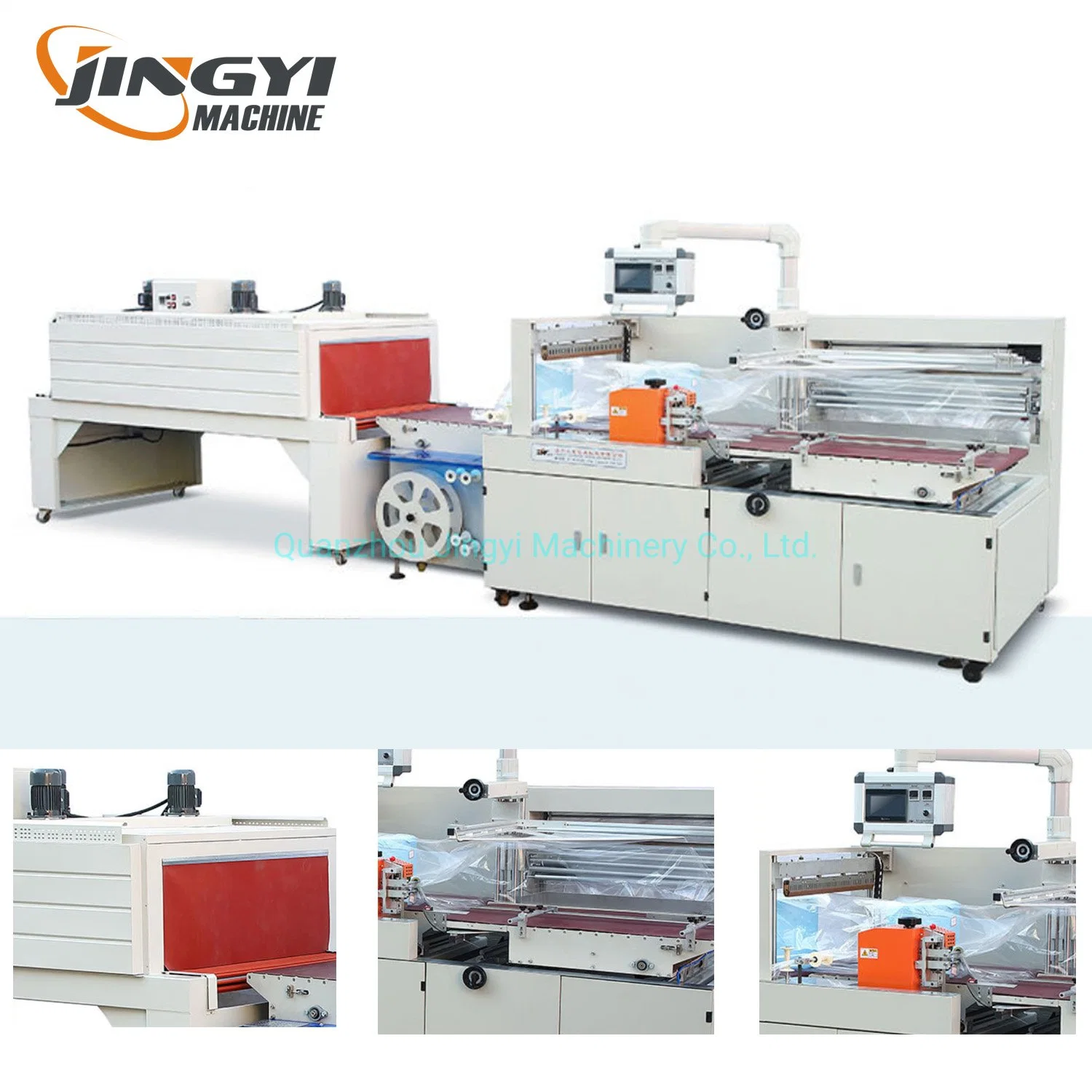 Fully Automatic Maxi Rolls Heat Shrink Packaging Machine