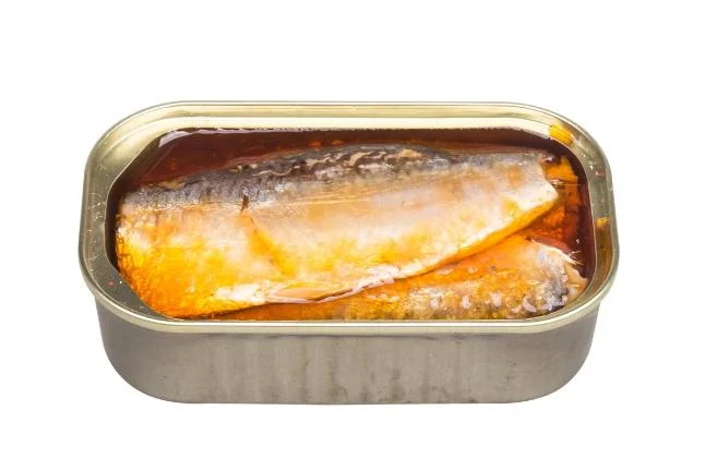 Cheap Price Canned Sardines in Vegetable Oil 125g Factory