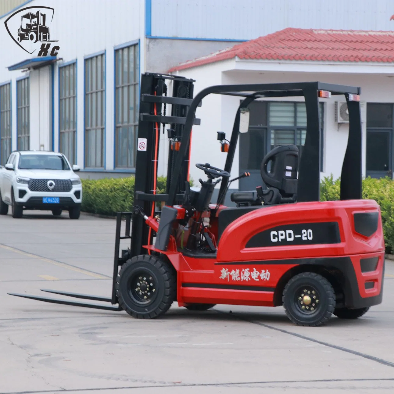 Electric Forklift Cpd25 2500kg 2.5 Ton All Electric Forklift Handling Equipment