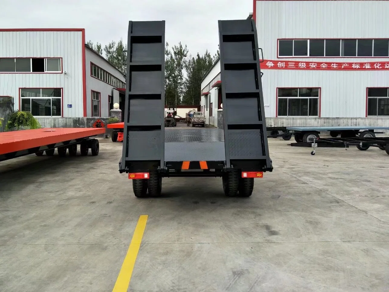 Steel Material Truck Transport Trailer Heavy Haulage Muti-Functional Dolly Trailers