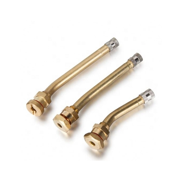 Car/Auto Accessory V3.20 Series Tubeless Clamp in Copper/Brass Air Inflator Tire Valve for Truck and Bus