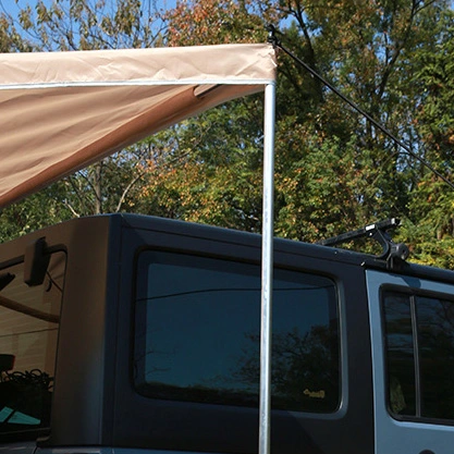 270 Auto Awning Passenger or Driver Side Easy Set up UV Protected Shelter Jeep Sunshade