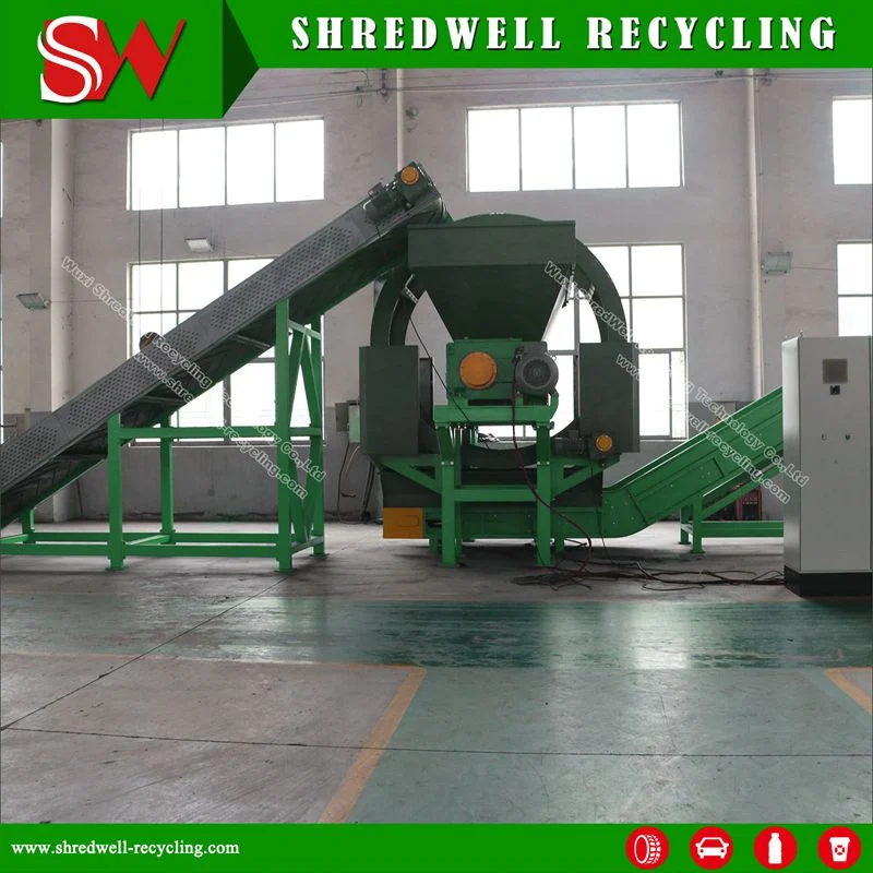 OTR/Truck/Car Tire Recycle System for Tire Fiscing Fuel (نظام إعادة تدوير الإطارات/