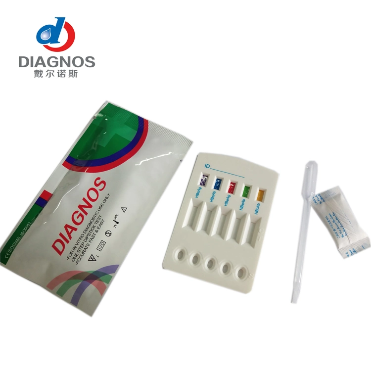 Medical Diagnostic One Step Rapid Test HBV Multi-5 Panel Device Kits