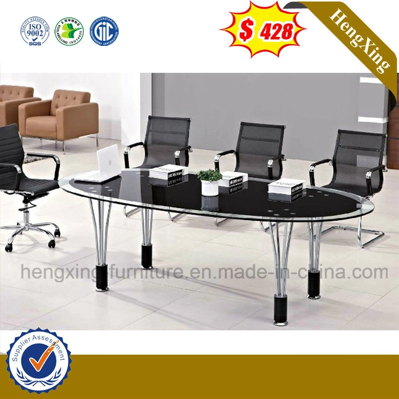 Glass&Stainless Veneer New Products Office Furniture (NS-GD059)