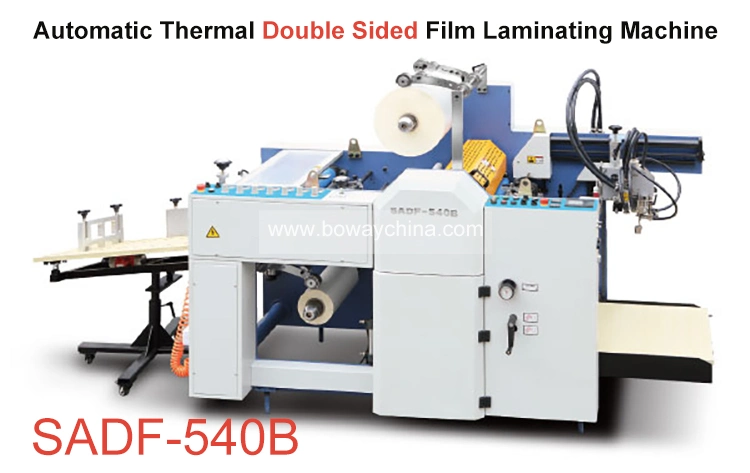 High-Speed Industrial Full Auto One/Two Sides Roll Film Hot Heated Laminating Machine