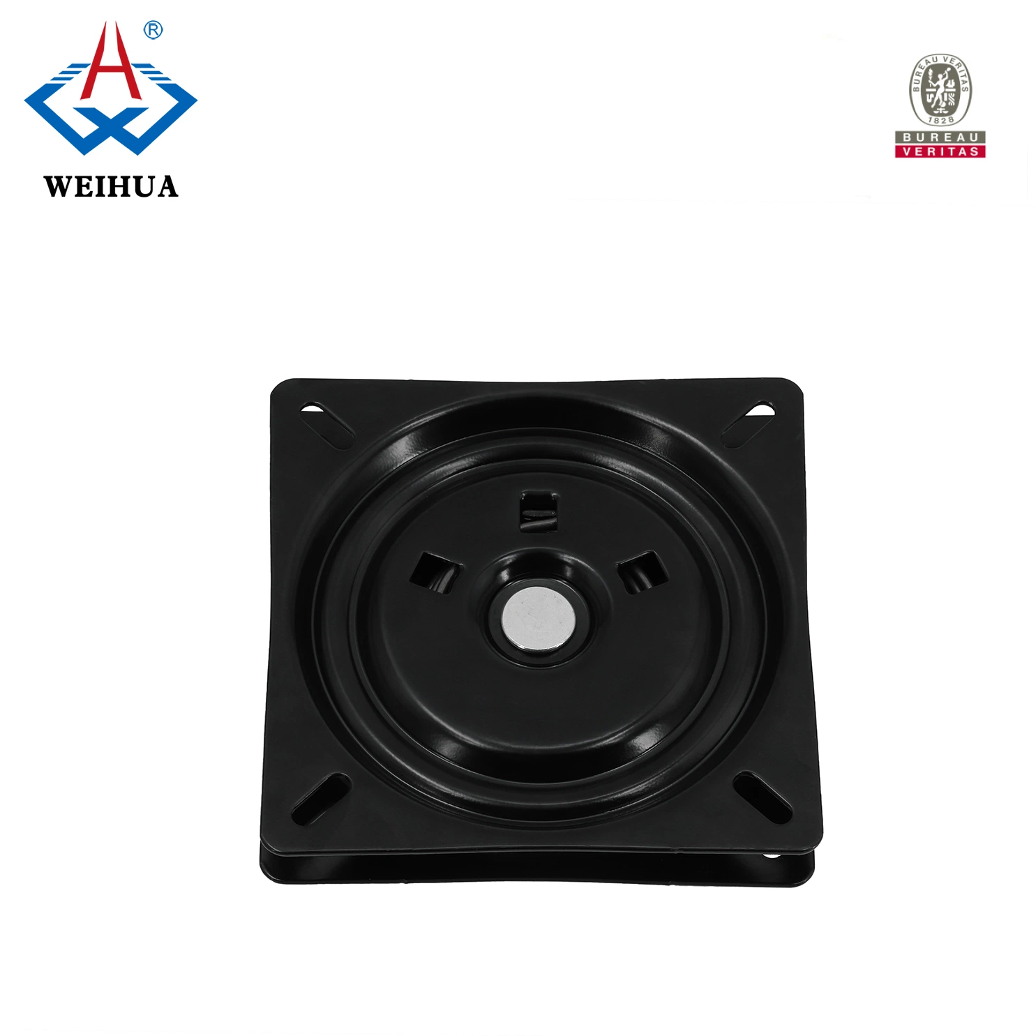 Factory Outlet Iron Auto Memory Return Chair Swivel Plate Base