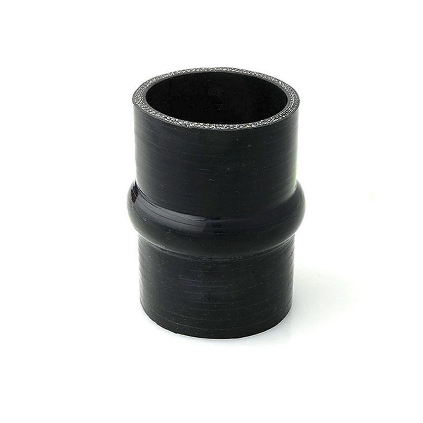 Black 3 Inch Silicone Coupler Rubber Hose