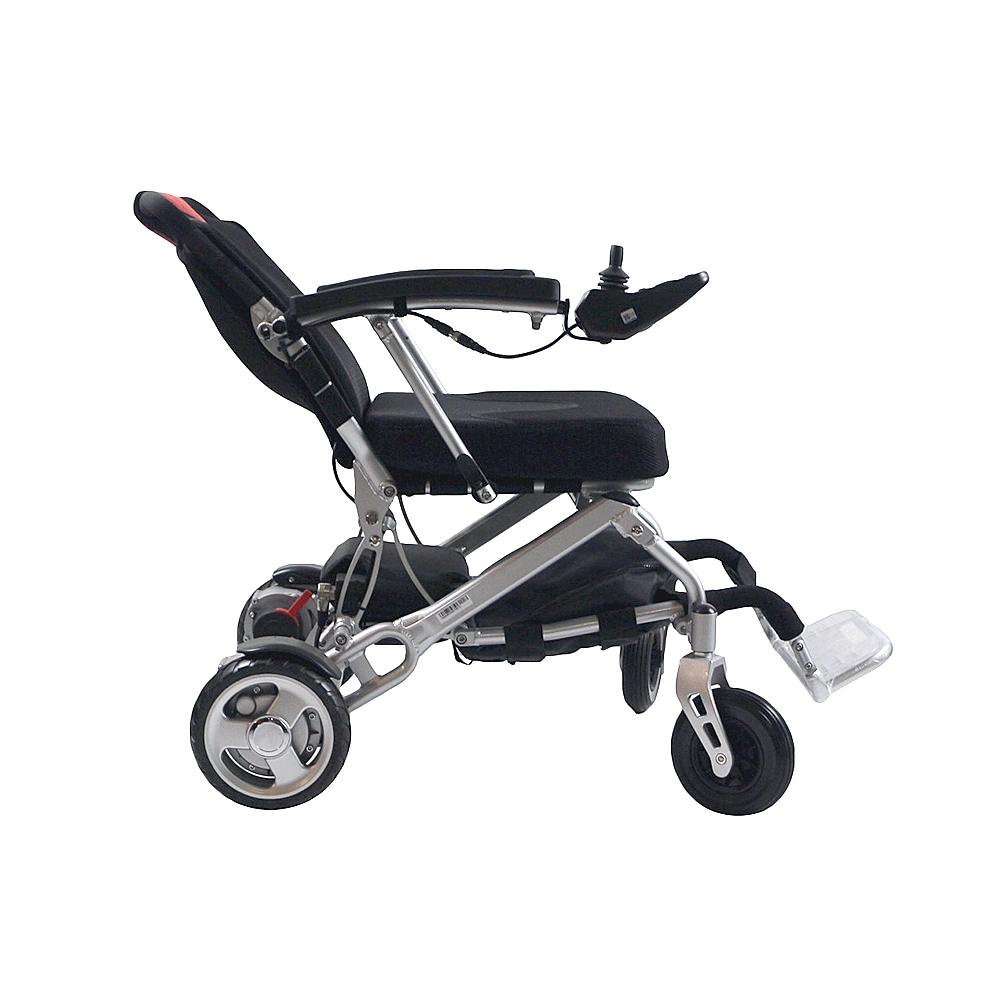 Factory Direct Sales of Lithium Battery Four Wheel Foldable Electric Wheelchairs for The Elderly