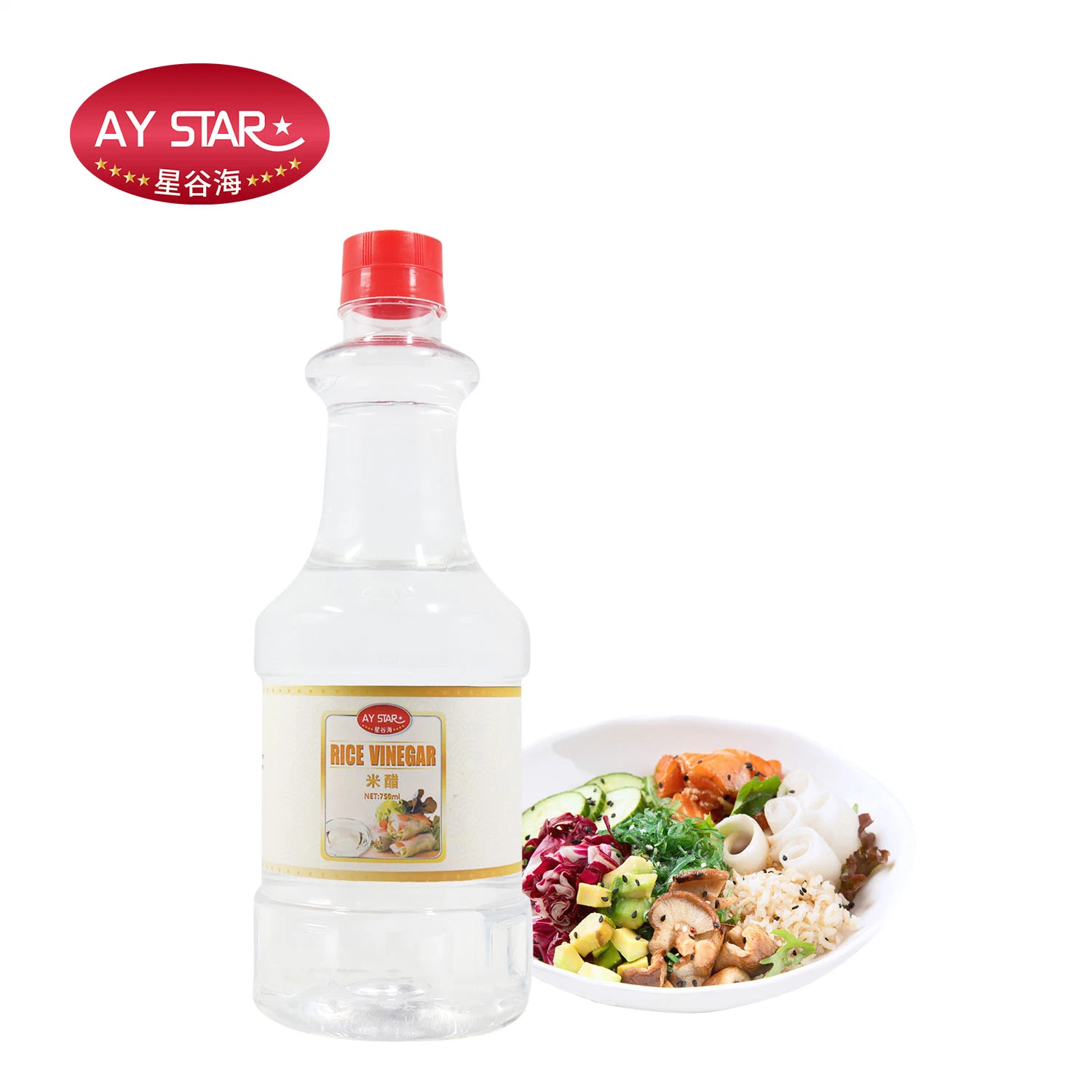 Kosher OEM de elaboración natural Bragg chino arroz puro Vinagre blanco