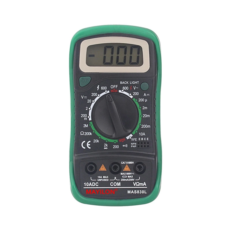 Pocket Size Manual Range Multimeter Tester for Voltage Current Resistance