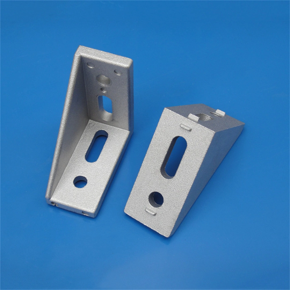 Alu Connection Angle Bracket 4590 Die-Cast Aluminum, Profile 4545