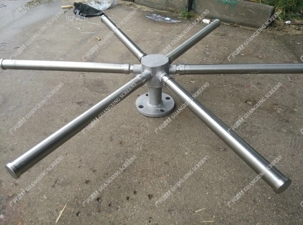 Wedge Wire Hub and Header Laterals