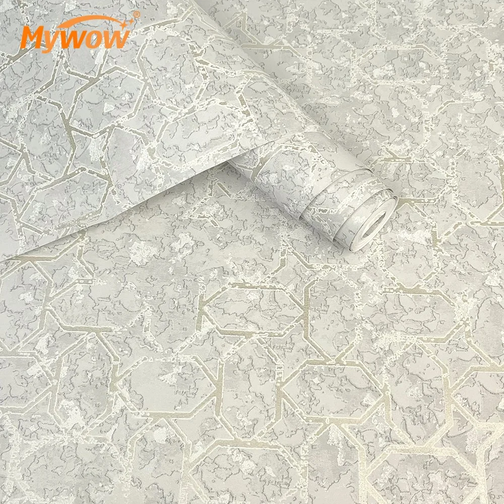 Chinese Wholesale Manufacturer Light Dark Color on Sale Non-Woven Wallpaper