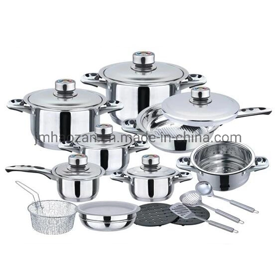 16 Pieces Stainless Steel Utensil Wide Edge Cookware Set High quality/High cost performance  Housewares and Home Appliance Supplier