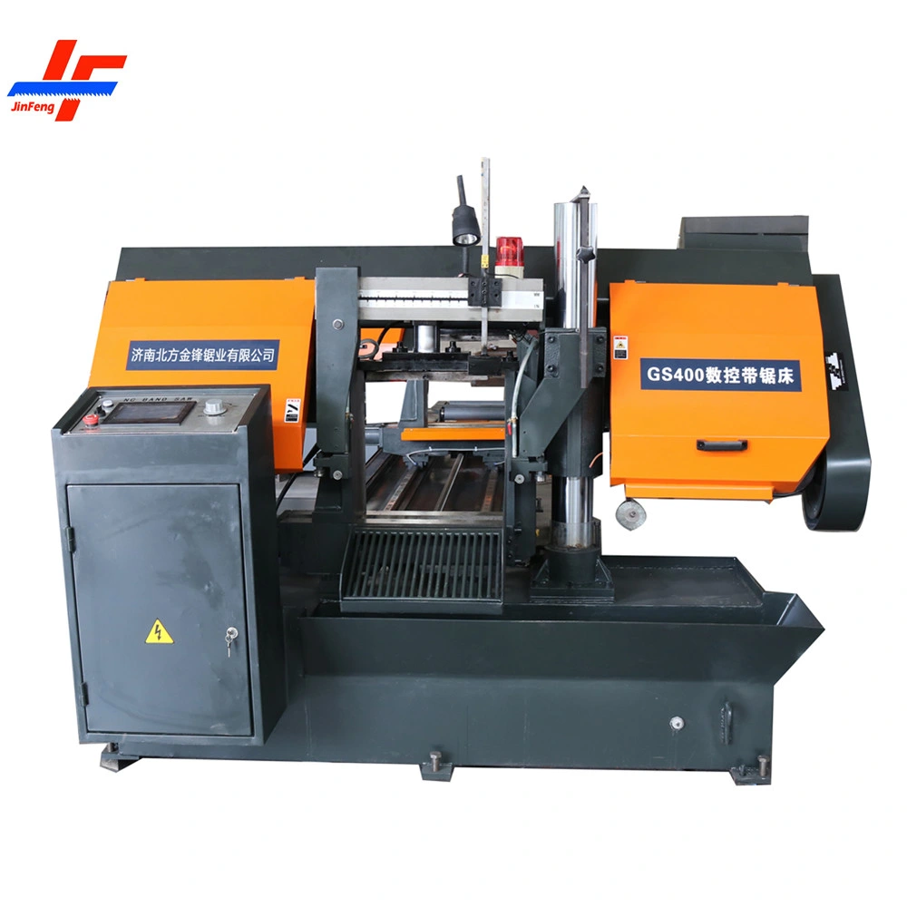 400mm Auto Material Feed CNC Band Saw Automatic Cutting Sawing Machine