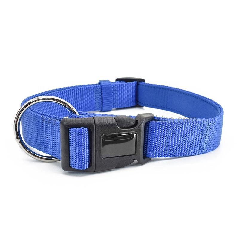 Wholesale/Supplier Personalized Multi Color Nylon Neoprene Padded O Ring Pet Dog Collars