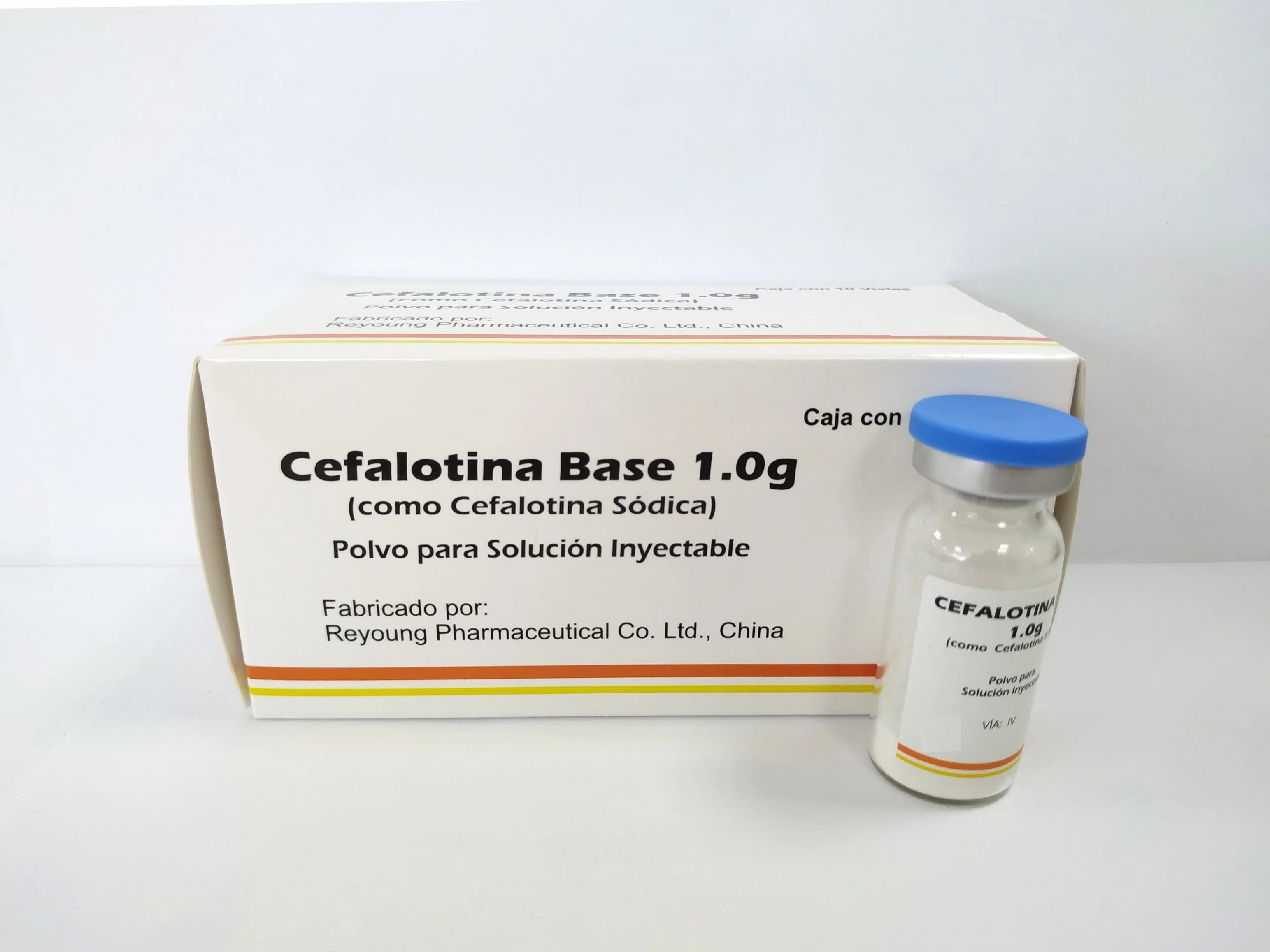 Les produits pharmaceutiques pour l'injection Cefalotin 1g avec le certificat GMP