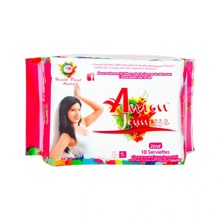 Hot Selling Disposable Female Cotton Day Used Extra Care Girls Sanitary Towel