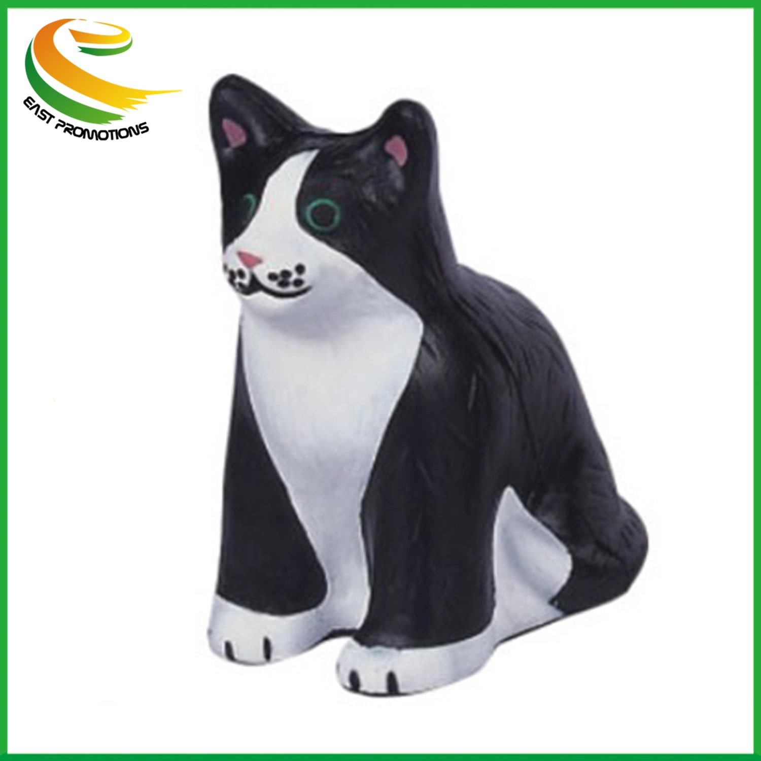 Customised Animal Cute Penguin Shape Slow Rebound PU Foam Soft Squishy Ball Toy