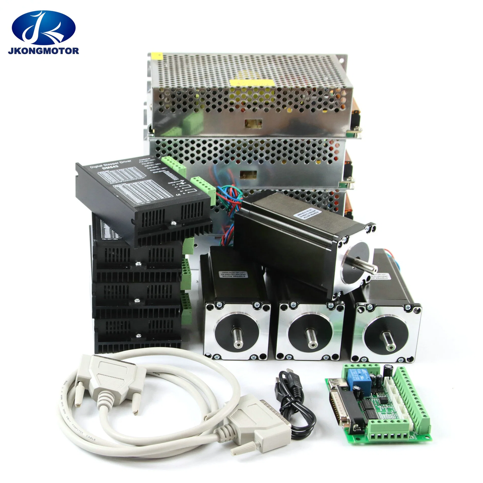 4 Axis NEMA23 Stepper Motor Kits for CNC Machine CNC Router Stepping Motor Hybrid Stepping Motor 12n. M