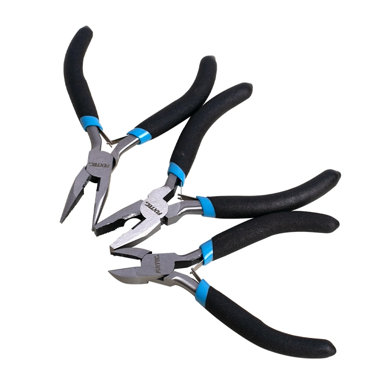 Fixtec Professional Multi Tool 3PCS Mini Pliers Set DIY Hand Tools Set