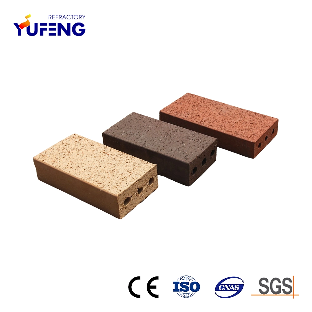 Refractory High Temperature Fired Concrete Clay Paving Building Decoration Bricks