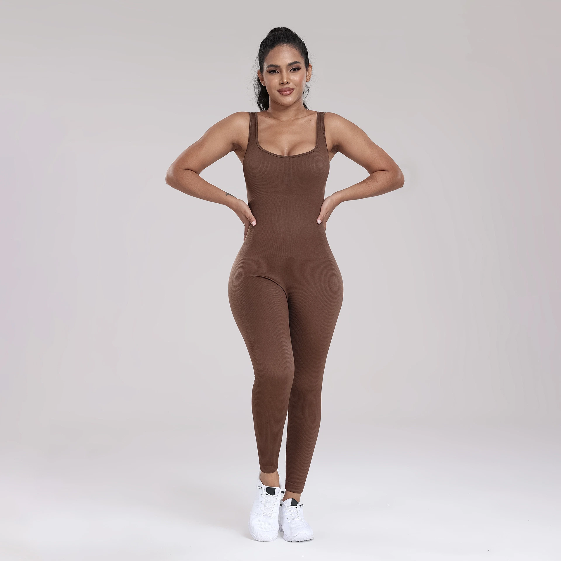 Collant sans couture pour femme taille haute entraînement confortable Legging