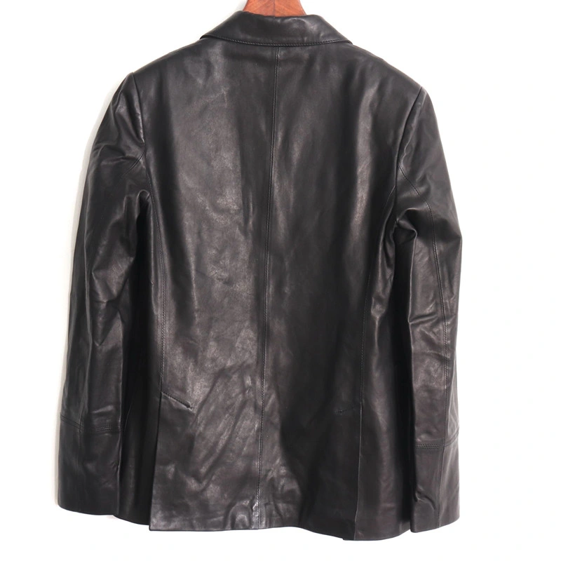 Real Cow Leather Scooter Jackets Clothing Distributor Bomber Varsity Clothes