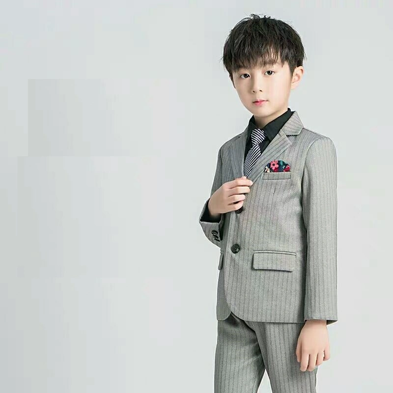 OEM Trendy Kids Clothing Formal Custom Boys Suit Kids Suit Jacket Pants