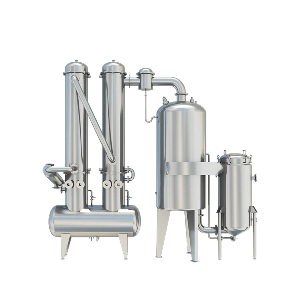 Stainless Steel Automatic Vacuum Concentration Tank High Productivity Herb Fruit Juice Concentration Machine Evaporator Equipment