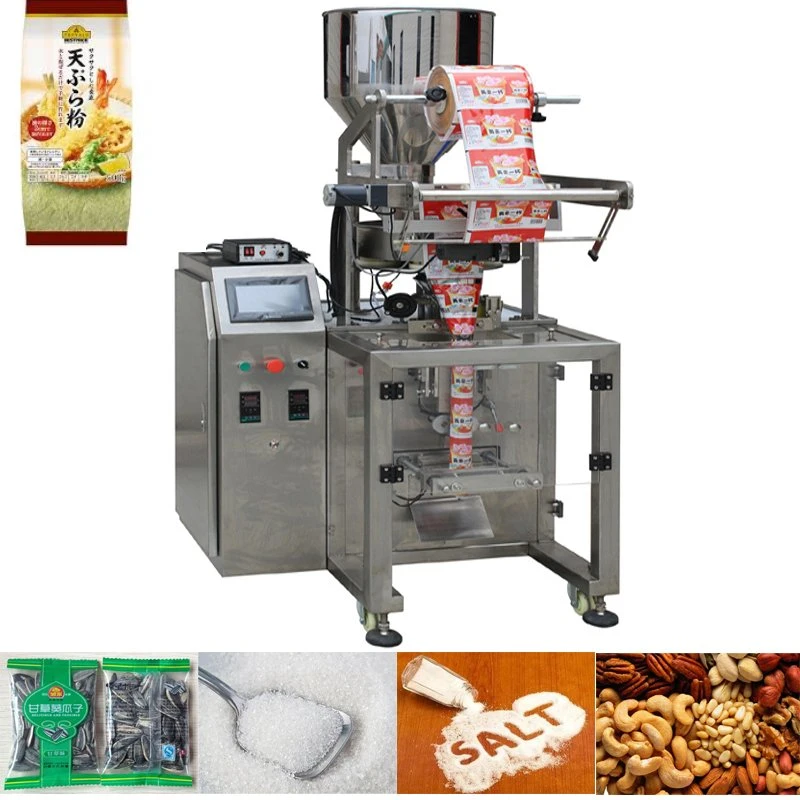 Embalagem de enchimento vertical automática de snacks/arroz/feijão/sementes/especiarias/saqueta de açúcar Máquina com volumétrico Copo