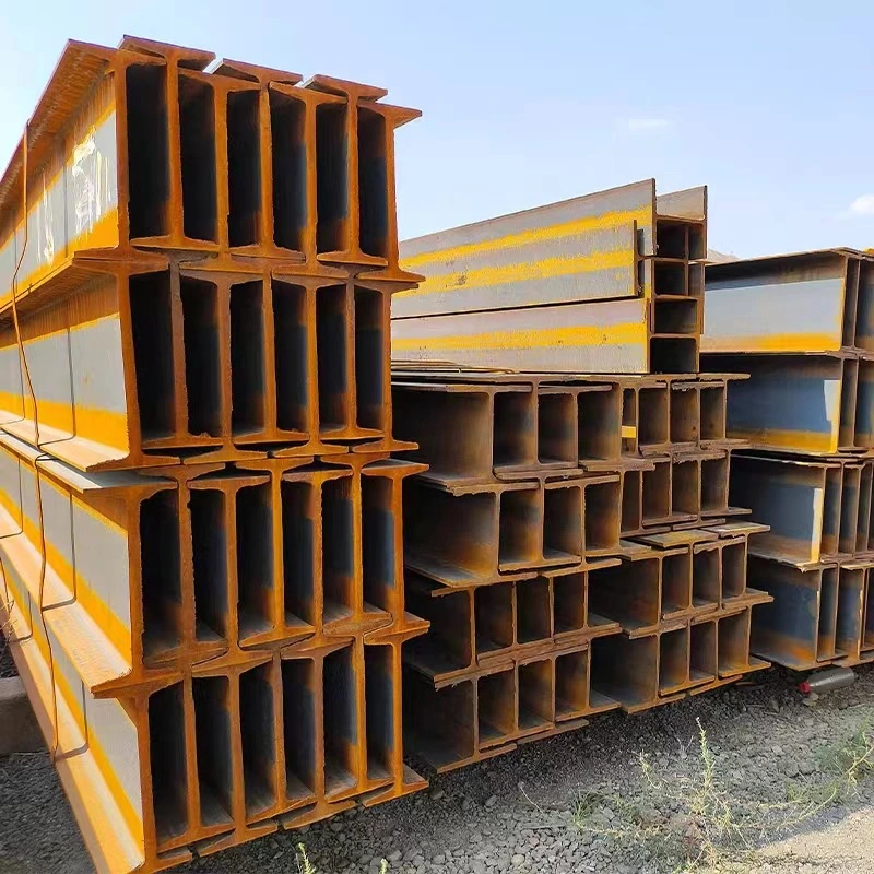 Hot Rolled I-Steel Q235B Bridge Construction Steel Structure in Stock