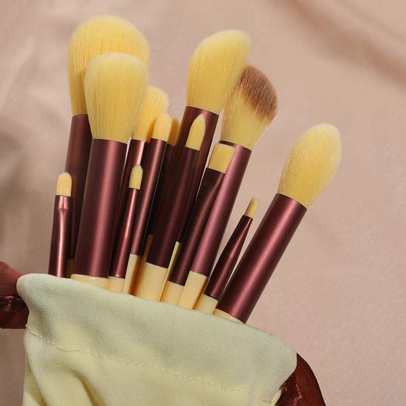 Student Parity 13 Loose Powder Foundation Brush Repair Capacity Eye Shadow Brush Blush Brush Full Set Makeup Brush