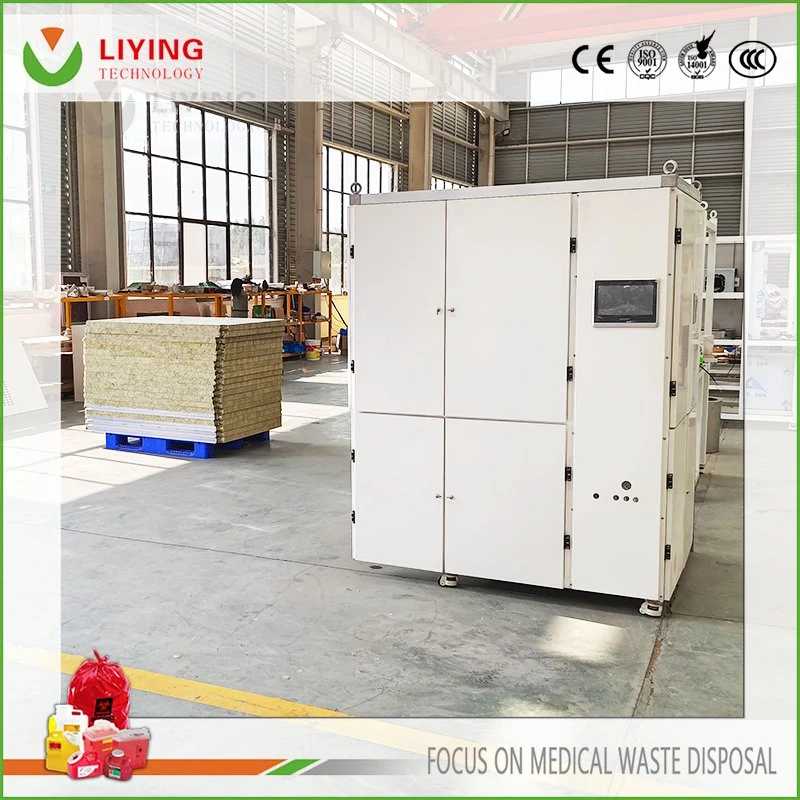 Small-Scale Dental Clinic Laboratory Non-Pollution Hazardous Medical Waste High Pressure Microwave Disposal Unit