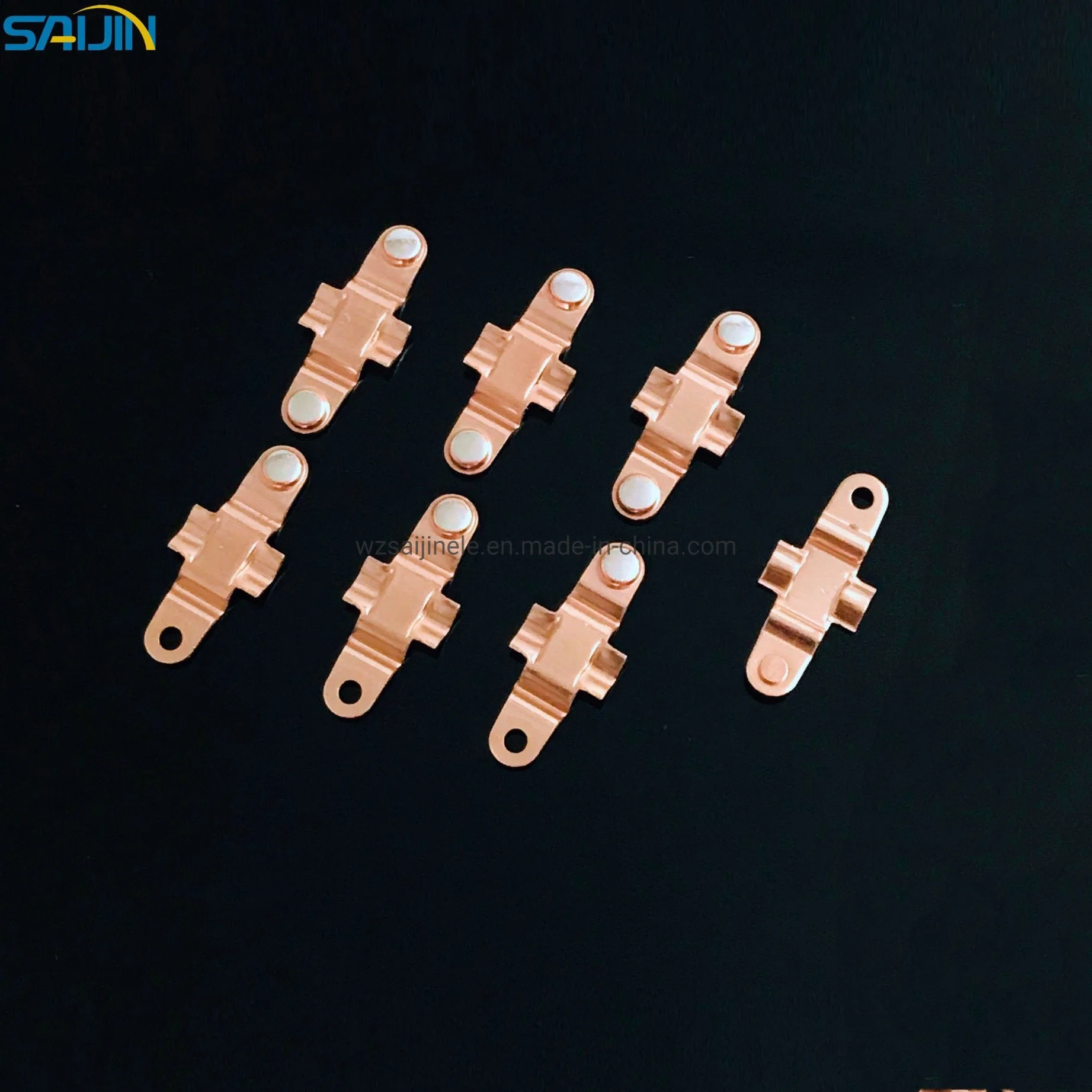 RoHS Approved Assembly Silver Contact Rivets Phosphor Copper Mobile Moving Contact Switch Contact