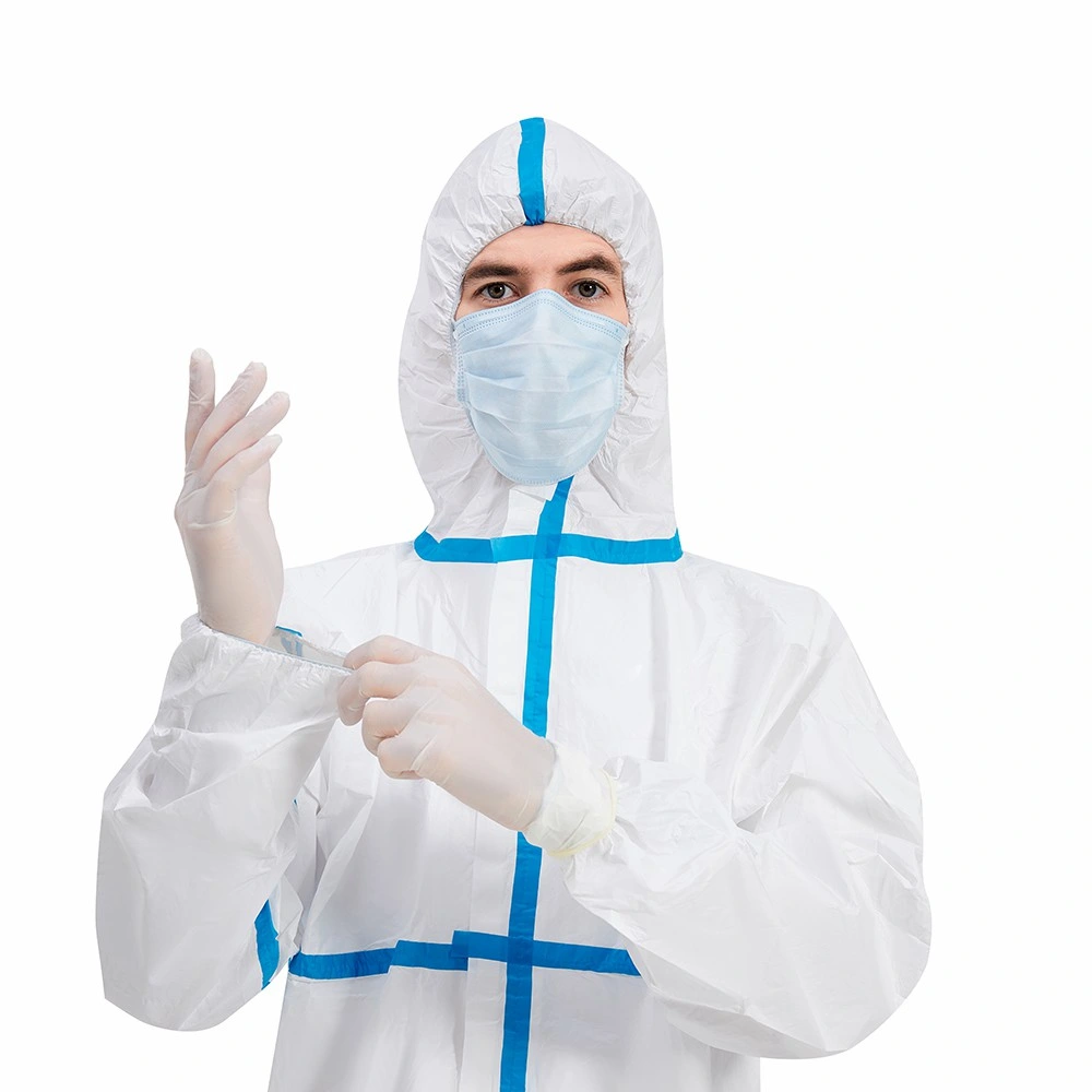 CE Certificate Breathable and Comfortable Antistatic Non-Woven Fabric Surgical Nurse Protective Garment with Good Price