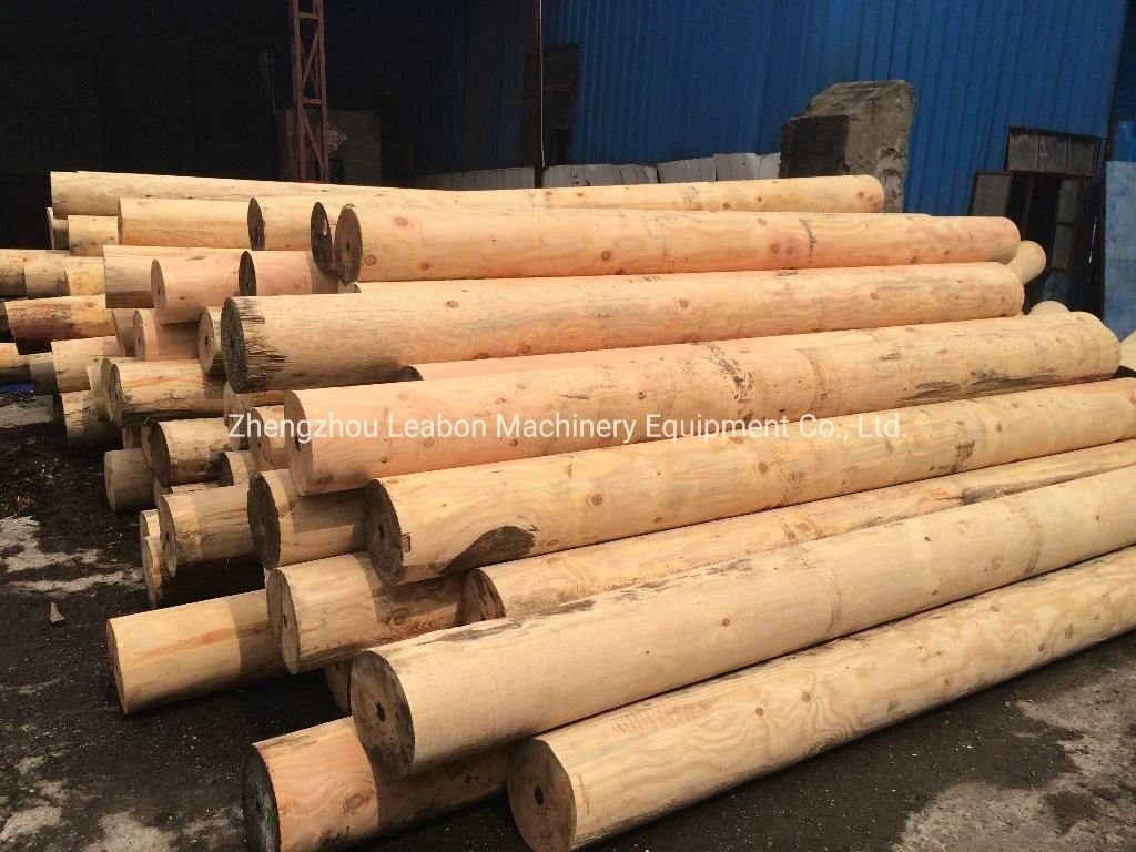 Single Roller Wood Tree Debarking Machine Remove Bark Machine Round Log Debarker