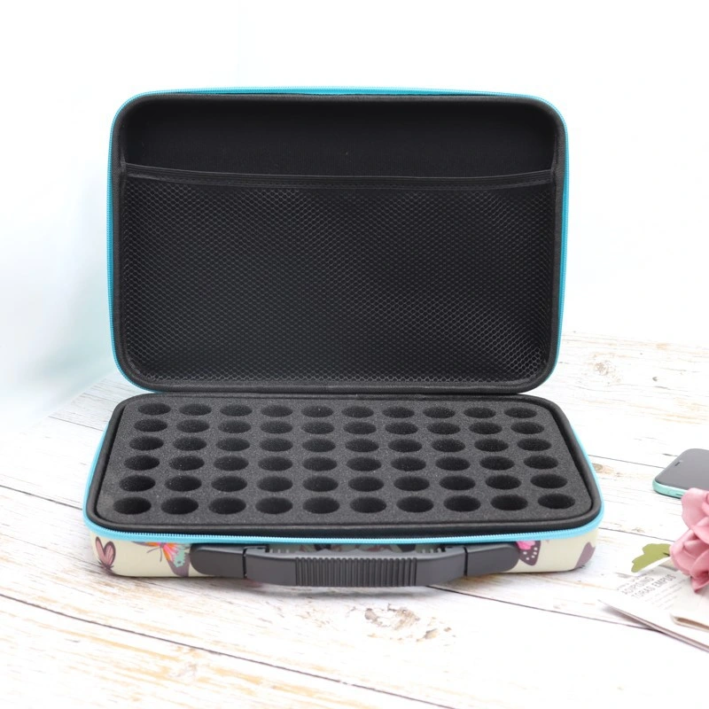 OEM Hard Shell EVA Travel Waterproof Portable Shockproof Perfume Cosmetic Carrying Essential Oil Storage Case